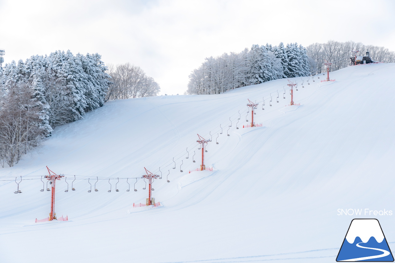 北長沼スキー場｜晴天＋粉雪＝最高！素晴らしいコンディションで、2月がスタート(^^)/